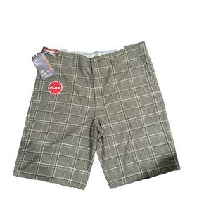 Mens Rare Plaid Dickies Shorts Olive Brand New with Tags NWT size 32 #dickies